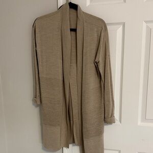 lululemon athletica Tan Cardigan